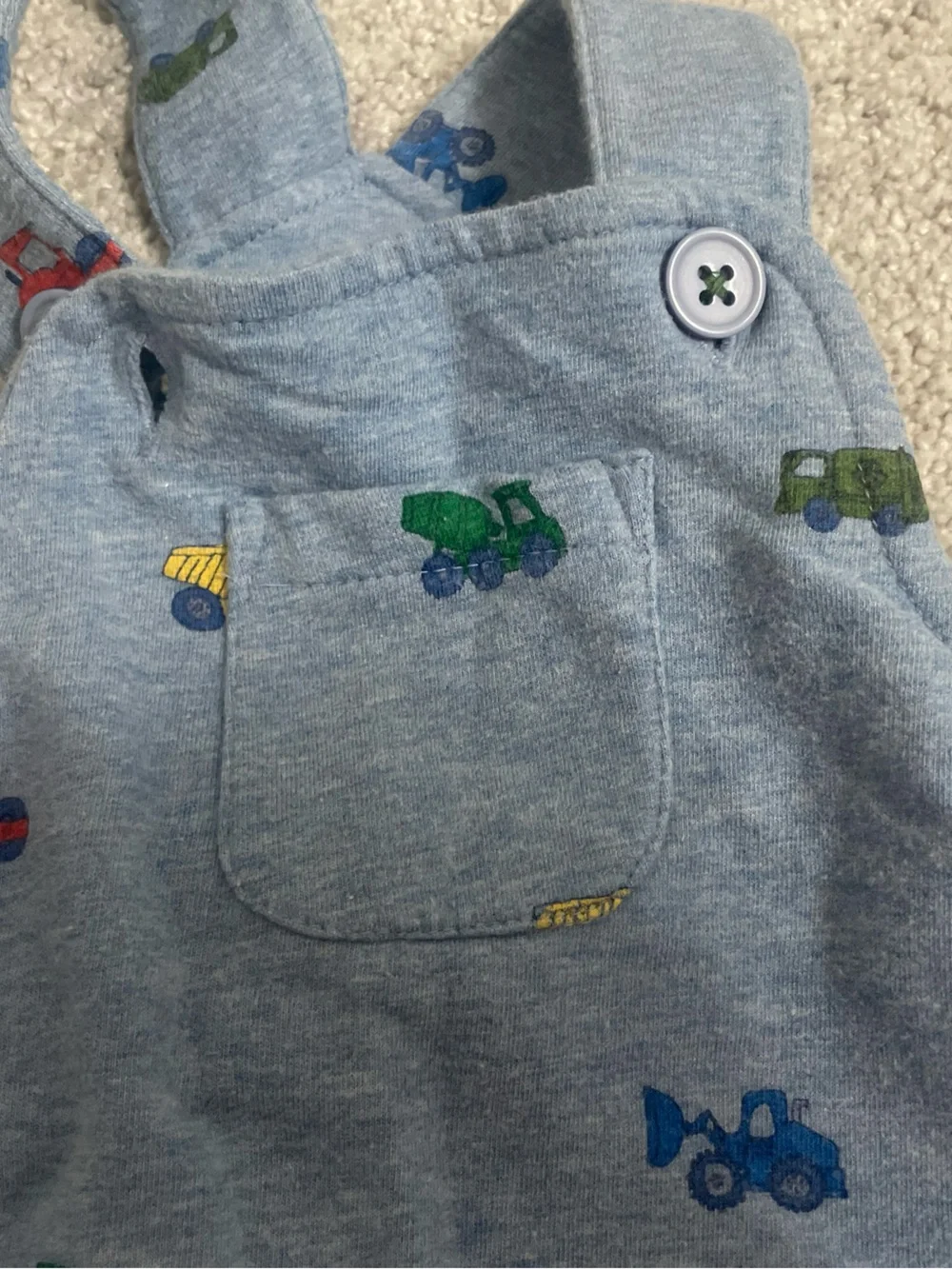 Mini Boden Jersey Overalls, VGUC, size 3-6 months